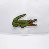 Unisex-Kappe aus Baumwolltwill mit Krokodil-Emblem Unisex-Kappe aus Baumwolltwill mit Krokodil-Emblem