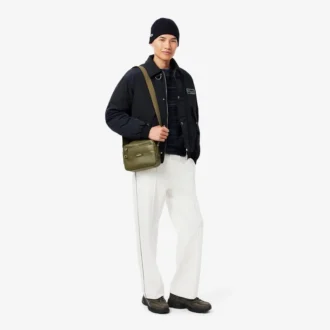 Unisex-Mütze aus gerippter, gebürsteter Wolle
