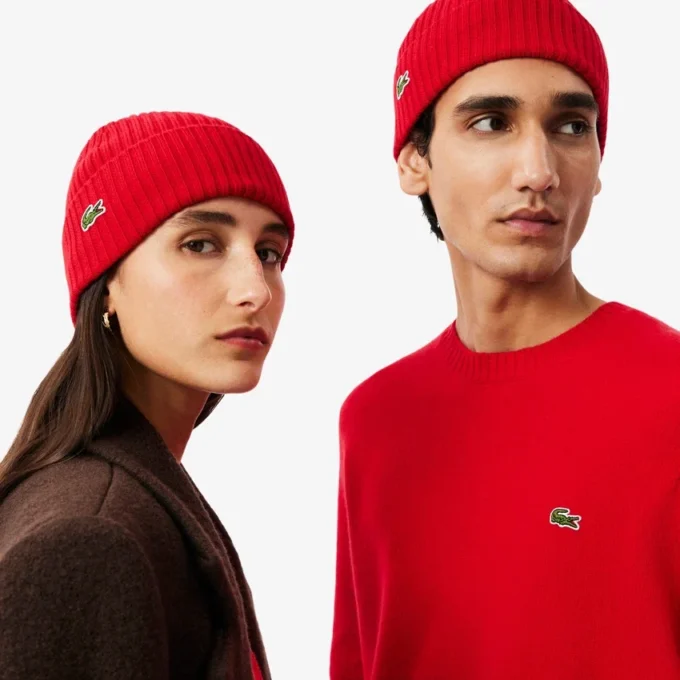 Unisex-Mütze aus gerippter, gebürsteter Wolle Unisex-Mütze aus gerippter, gebürsteter Wolle