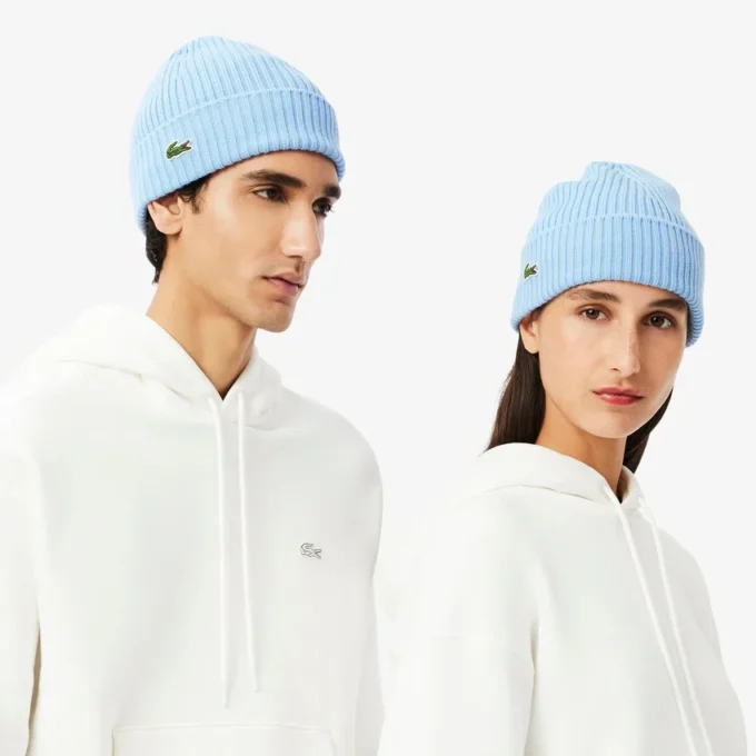 Unisex-Mütze aus gerippter, gebürsteter Wolle Unisex-Mütze aus gerippter, gebürsteter Wolle