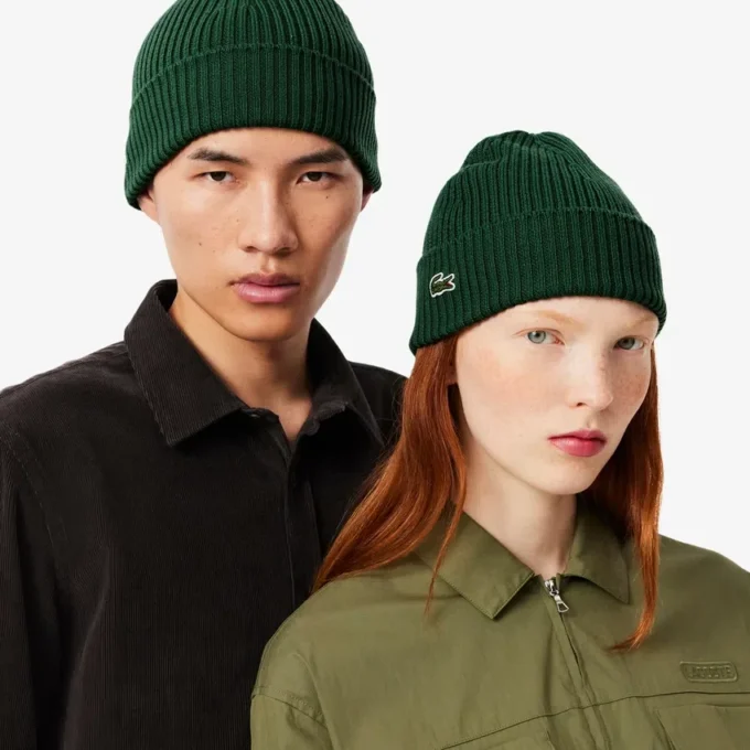 Unisex-Mütze aus gerippter, gebürsteter Wolle Unisex-Mütze aus gerippter, gebürsteter Wolle
