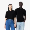 Unisex-Poloshirt aus Merinowolle mit kurzen Ärmeln Unisex-Poloshirt aus Merinowolle mit kurzen Ärmeln