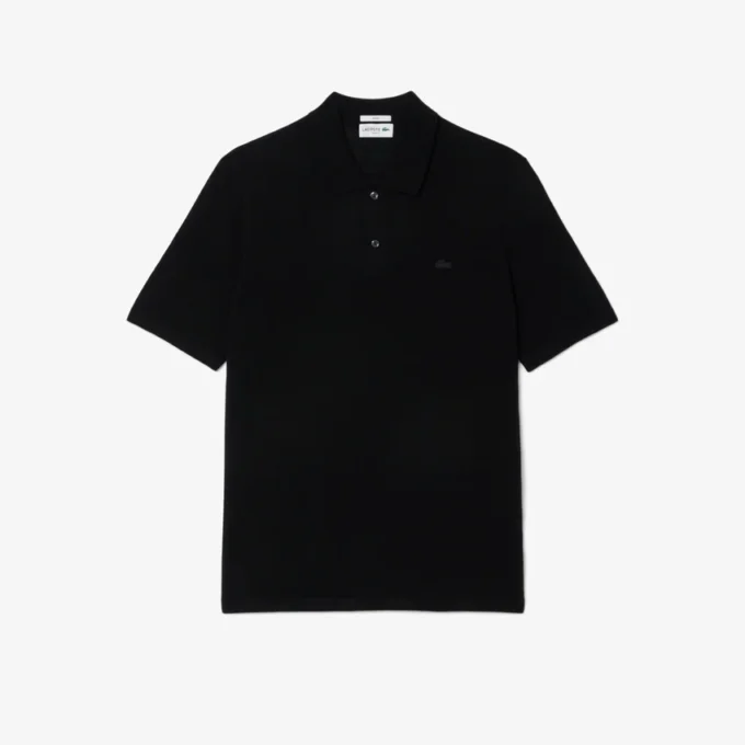 Unisex-Poloshirt aus Merinowolle mit kurzen Ärmeln Unisex-Poloshirt aus Merinowolle mit kurzen Ärmeln