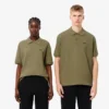 Unisex-Poloshirt mit L.12.12-Piqué-Emblem in lockerer Passform Unisex-Poloshirt mit L.12.12-Piqué-Emblem in lockerer Passform