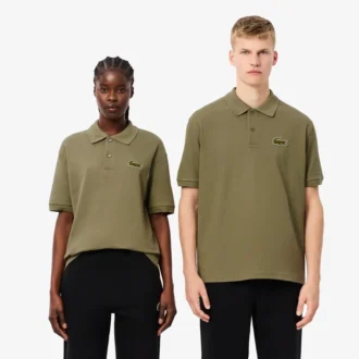 Unisex-Poloshirt mit L.12.12-Piqué-Emblem in lockerer Passform