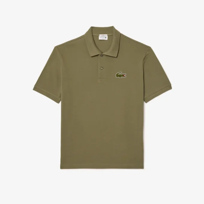 Unisex-Poloshirt mit L.12.12-Piqué-Emblem in lockerer Passform Unisex-Poloshirt mit L.12.12-Piqué-Emblem in lockerer Passform