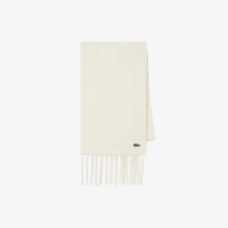 Unisex-Schal aus Alpaka-Wolle mit Fransen Unisex-Schal aus Alpaka-Wolle mit Fransen