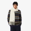 Unisex-Schal aus Alpaka-Wolle mit Fransen Unisex-Schal aus Alpaka-Wolle mit Fransen