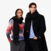 Unisex-Schal aus Alpaka-Wolle mit Fransen Unisex-Schal aus Alpaka-Wolle mit Fransen