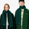 Unisex-Schal aus gerippter Wolle Unisex-Schal aus gerippter Wolle