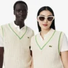 Unisex-Strickweste mit Häkeloptik Unisex-Strickweste mit Häkeloptik