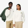 Unisex-Sweatshirt aus Fleece mit lockerer Passform und Emblem Unisex-Sweatshirt aus Fleece mit lockerer Passform und Emblem