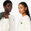 Unisex-Sweatshirt aus Fleece mit lockerer Passform und Emblem Unisex-Sweatshirt aus Fleece mit lockerer Passform und Emblem
