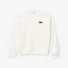 Unisex-Sweatshirt aus Fleece mit lockerer Passform und Emblem Unisex-Sweatshirt aus Fleece mit lockerer Passform und Emblem