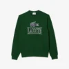 Unisex-Sweatshirt aus Fleece mit Rundhalsausschnitt und Aufdruck Unisex-Sweatshirt aus Fleece mit Rundhalsausschnitt und Aufdruck