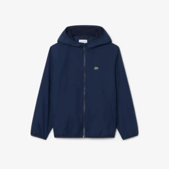Unisex-Windjacke mit Kapuze