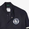 Wasserabweisende Bomberjacke für Herren mit gesticktem Emblem Wasserabweisende Bomberjacke für Herren mit gesticktem Emblem