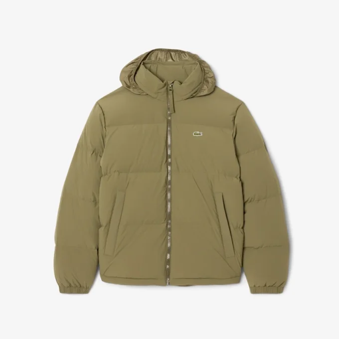 Wasserabweisende Daunenjacke mit Kapuze für Herren Wasserabweisende Daunenjacke mit Kapuze für Herren
