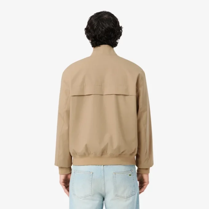 Wasserabweisende Harrington-Jacke aus Twill Wasserabweisende Harrington-Jacke aus Twill