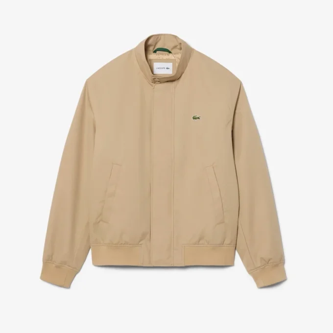 Wasserabweisende Harrington-Jacke aus Twill Wasserabweisende Harrington-Jacke aus Twill