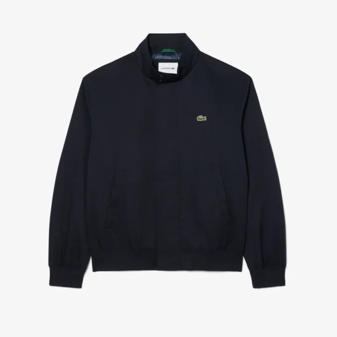 Wasserabweisende Harrington-Jacke aus Twill Wasserabweisende Harrington-Jacke aus Twill
