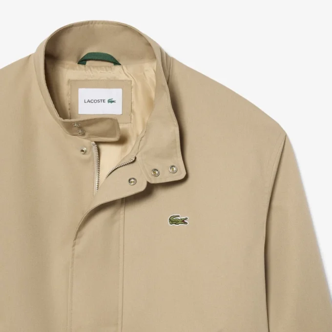 Wasserabweisende Harrington-Jacke aus Twill Wasserabweisende Harrington-Jacke aus Twill