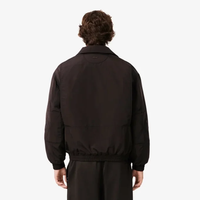 Wasserabweisende Herren-Aviator-Jacke mit Emblem Wasserabweisende Herren-Aviator-Jacke mit Emblem