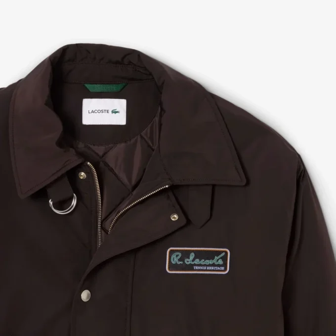 Wasserabweisende Herren-Aviator-Jacke mit Emblem Wasserabweisende Herren-Aviator-Jacke mit Emblem