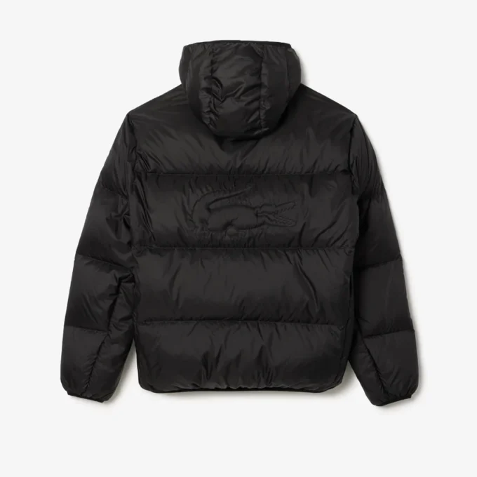 Wasserabweisende Herren-Daunenjacke mit Kapuze Wasserabweisende Herren-Daunenjacke mit Kapuze