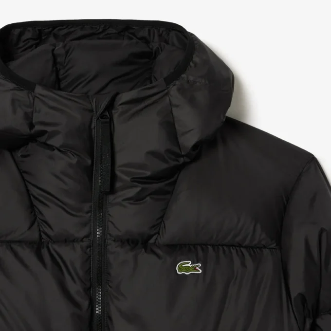 Wasserabweisende Herren-Daunenjacke mit Kapuze Wasserabweisende Herren-Daunenjacke mit Kapuze