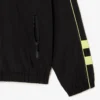 Wasserabweisende Herrenjacke mit Reißverschluss und Kontrastdetails Wasserabweisende Herrenjacke mit Reißverschluss und Kontrastdetails