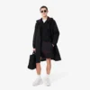 Wasserabweisende, lange, packbare Herrenjacke Wasserabweisende, lange, packbare Herrenjacke