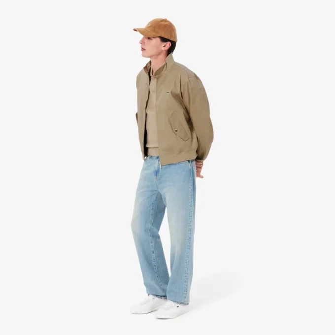 Wasserabweisende Twill-Harrington-Jacke für Herren Wasserabweisende Twill-Harrington-Jacke für Herren