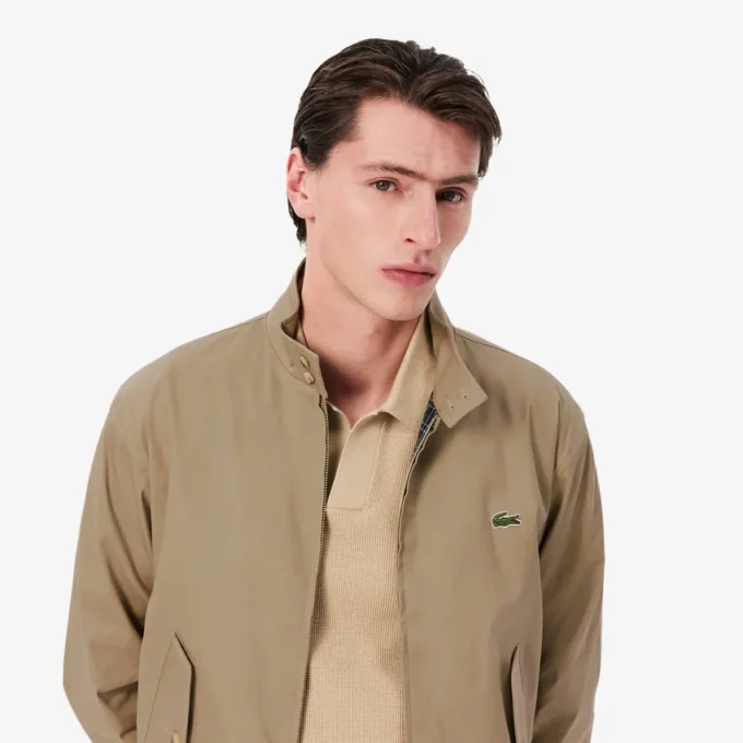 Wasserabweisende Twill-Harrington-Jacke für Herren Wasserabweisende Twill-Harrington-Jacke für Herren