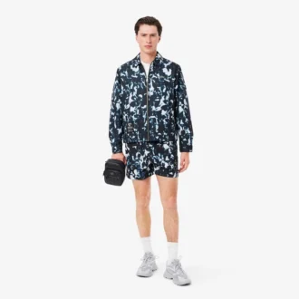Wasserabweisende Windjacke für Herren mit Print-Motiv