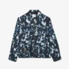 Wasserabweisende Windjacke für Herren mit Print-Motiv Wasserabweisende Windjacke für Herren mit Print-Motiv