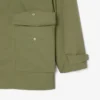Wasserabweisende Windjacke in mittlerer Länge