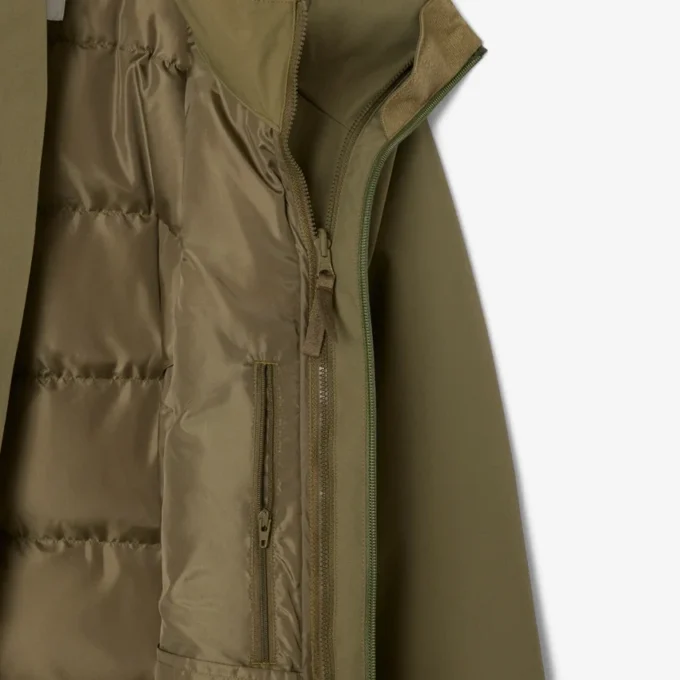 Wasserabweisender, gefütterter 3-in-1-Parka für Herren Wasserabweisender, gefütterter 3-in-1-Parka für Herren