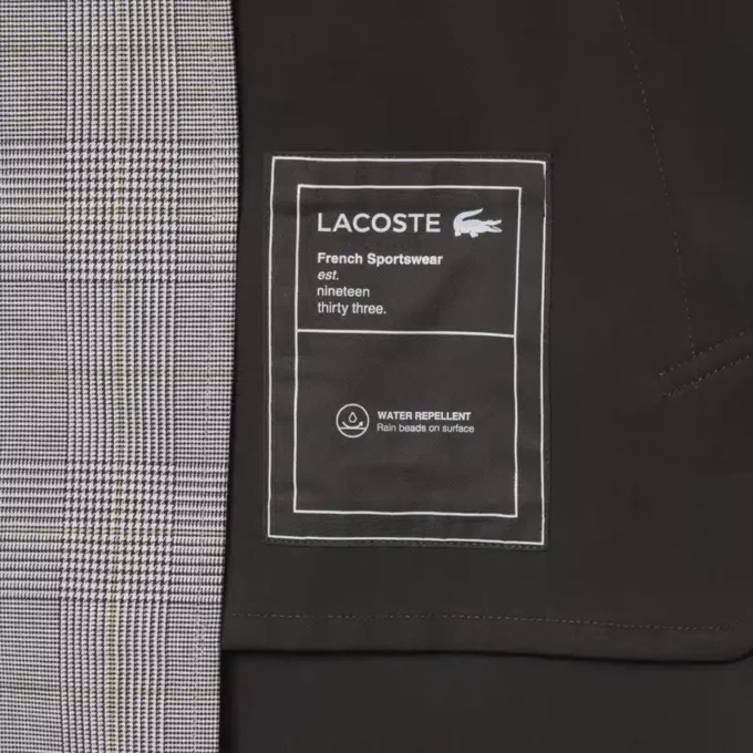 Wasserabweisender karierter Trenchcoat für Herren Wasserabweisender karierter Trenchcoat für Herren