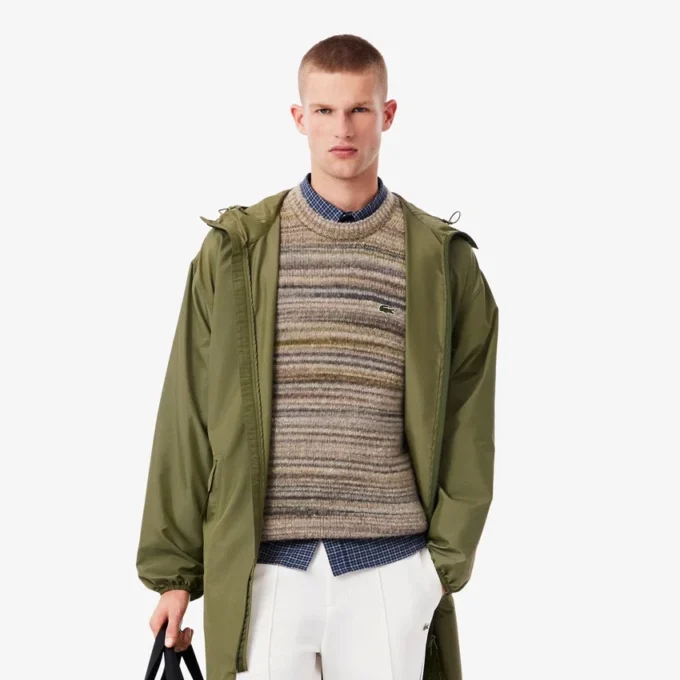 Wasserabweisender langer Parka für Herren Wasserabweisender langer Parka für Herren