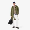 Wasserabweisender langer Parka für Herren Wasserabweisender langer Parka für Herren