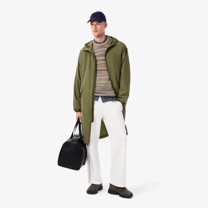 Wasserabweisender langer Parka für Herren Wasserabweisender langer Parka für Herren