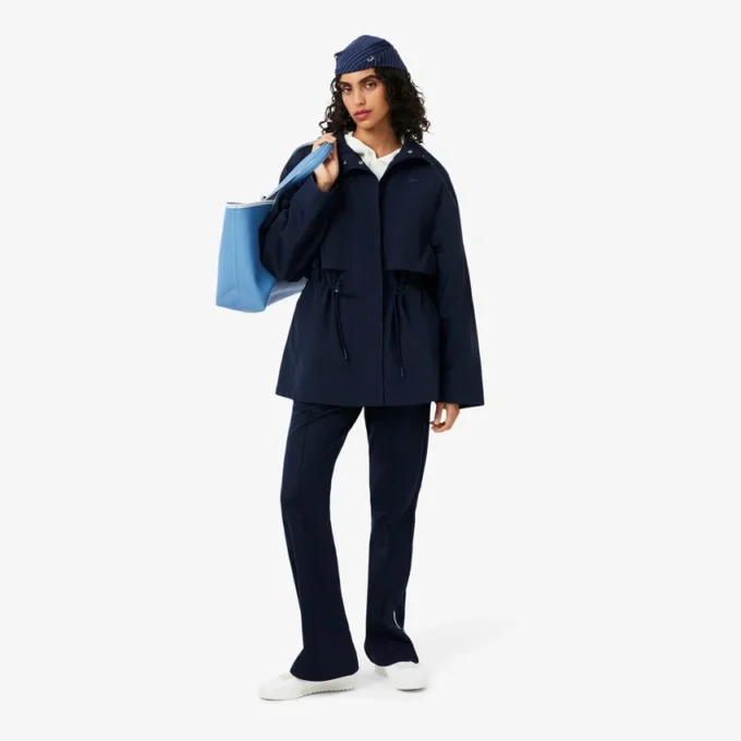 Wasserabweisender Oversize-Parka in mittlerer Länge Wasserabweisender Oversize-Parka in mittlerer Länge