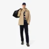 Wasserabweisender Parka mit Kapuze in mittlerer Länge für Herren Wasserabweisender Parka mit Kapuze in mittlerer Länge für Herren