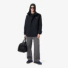 Wasserabweisender Parka mit Kapuze in mittlerer Länge für Herren Wasserabweisender Parka mit Kapuze in mittlerer Länge für Herren