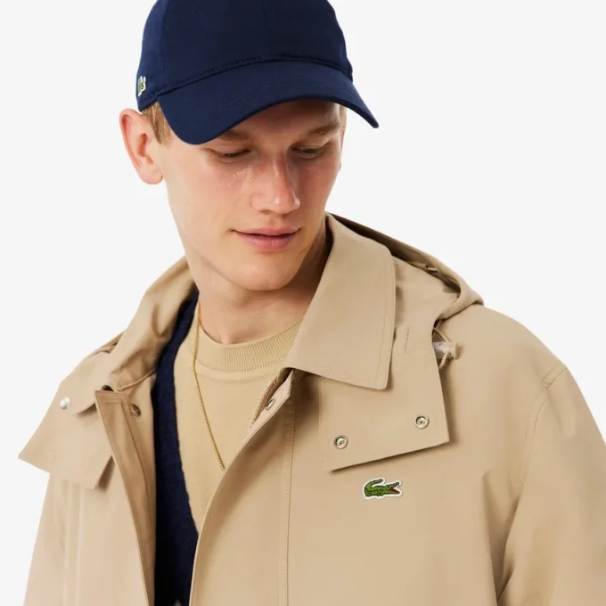 Wasserabweisender Parka mit Kapuze in mittlerer Länge für Herren Wasserabweisender Parka mit Kapuze in mittlerer Länge für Herren