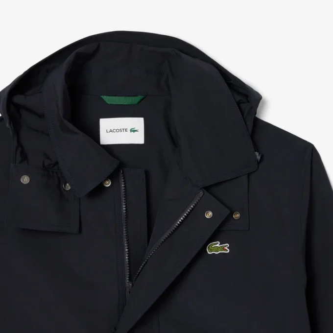 Wasserabweisender Parka mit Kapuze in mittlerer Länge für Herren Wasserabweisender Parka mit Kapuze in mittlerer Länge für Herren