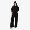 Weit geschnittene Jersey-Jogginghose Weit geschnittene Jersey-Jogginghose