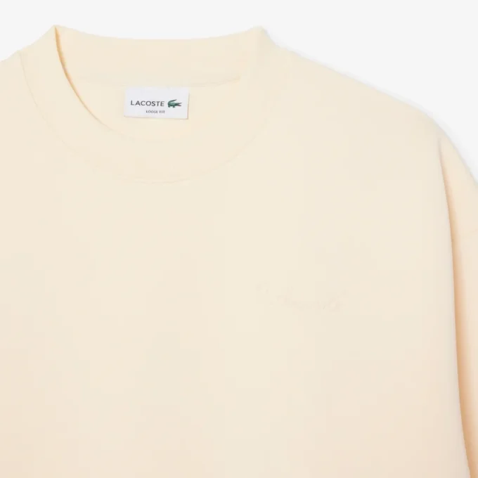Weit geschnittenes Sweatshirt mit Stickerei Weit geschnittenes Sweatshirt mit Stickerei
