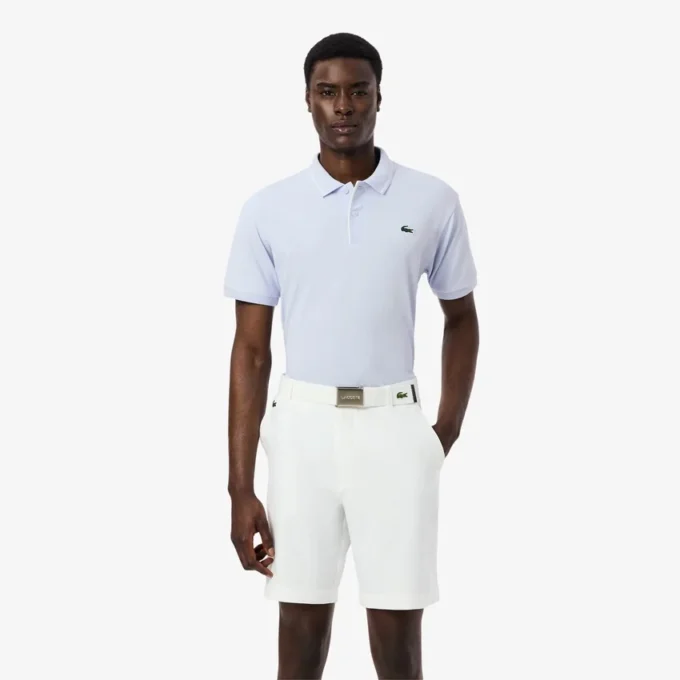 Wärmeregulierendes Mini-Piqué-Golf-Poloshirt Wärmeregulierendes Mini-Piqué-Golf-Poloshirt